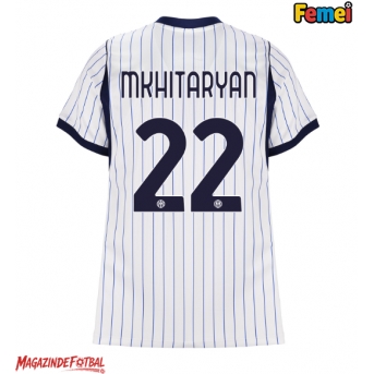 Inter Milan Henrikh Mkhitaryan #22 Tricou Fotbal Replică 2026-27 Femei Deplasare